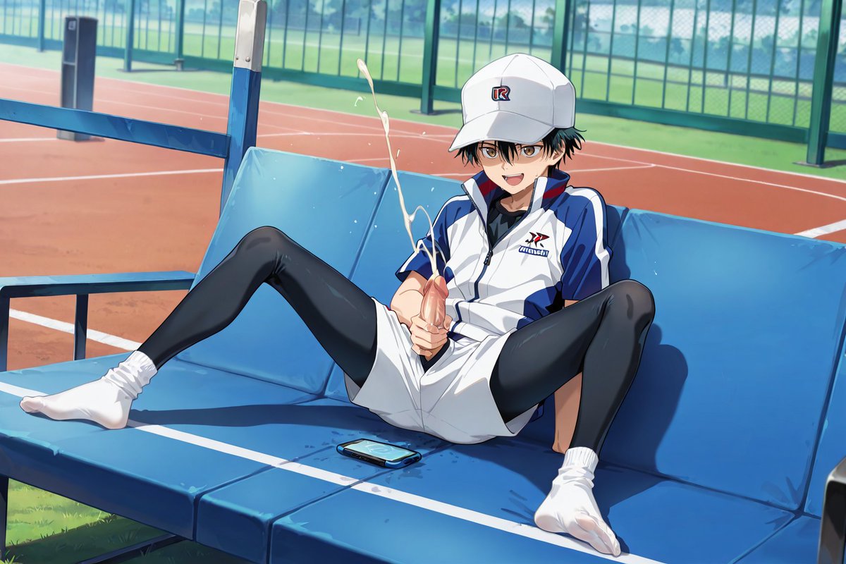 Sirolosola's tweet photo. Echizen Ryoma
#AIart #BL #Yaoi #NSFW #R18 #AIイケメン部 #gay #EchizenRyoma #princeoftennis #越前リョーマ #テニスの王子様 https://t.co/XTrZH6foAi
