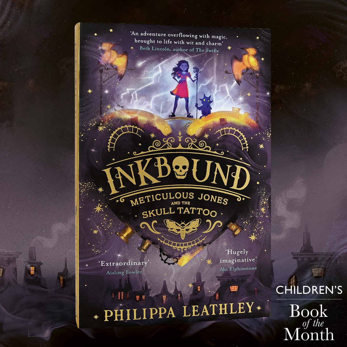 Enter an extraordinary magical adventure about family, fate and finding the courage to be truly yourself in our fantastically imaginative Children's Book of the Month, Philippa Leathley's INKBOUND: waterstones.com/book/inkbound/… #WBOTM