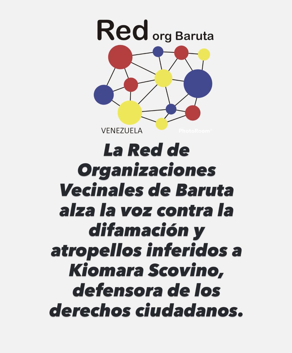 📢 Exigimos a la Alcaldía de Baruta y al Concejo Municipal un pronunciamiento ante los atropellos sufridos por ASOPRAES y Kiomara Scovino. ¡La ley no es un arma política! #JusticiaVecinal