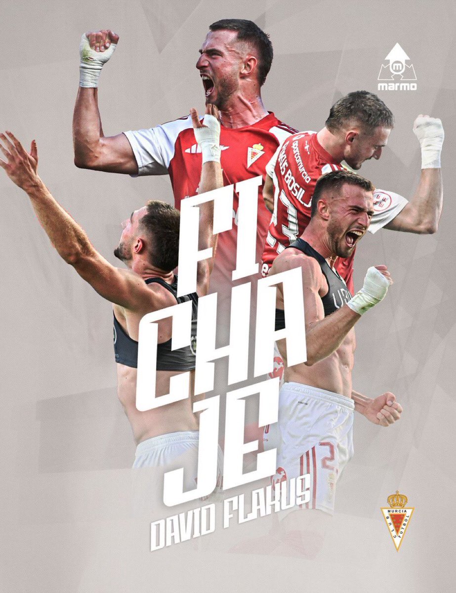 OFICIAL | 💣David Flakus jugará en el <a href="/realmurciacfsad/">Real Murcia CF</a>