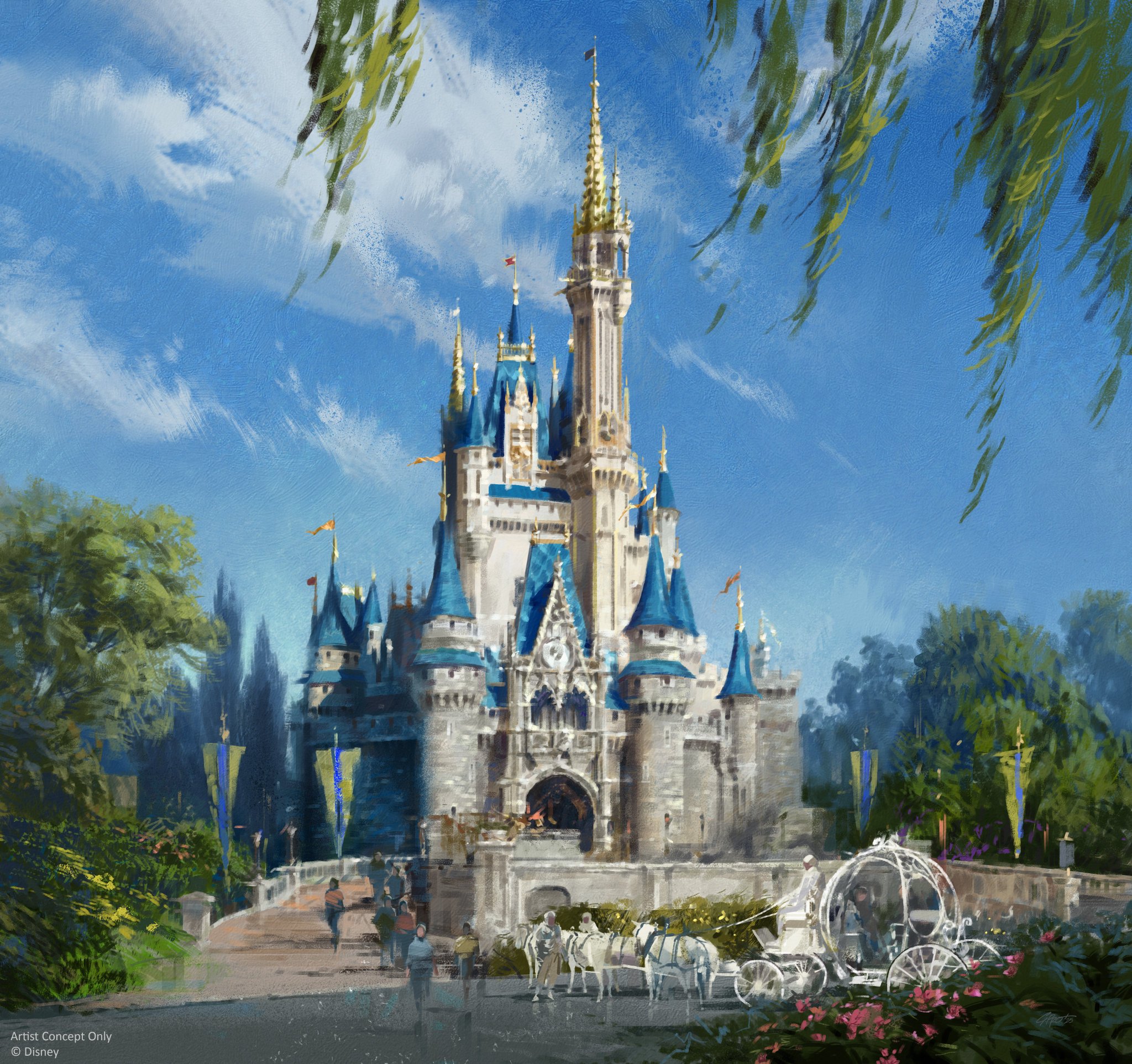 WDCC シンデレラ城 【Cinderella Castle】 Cinderella's Castle Ornament A Castle for Cinderella