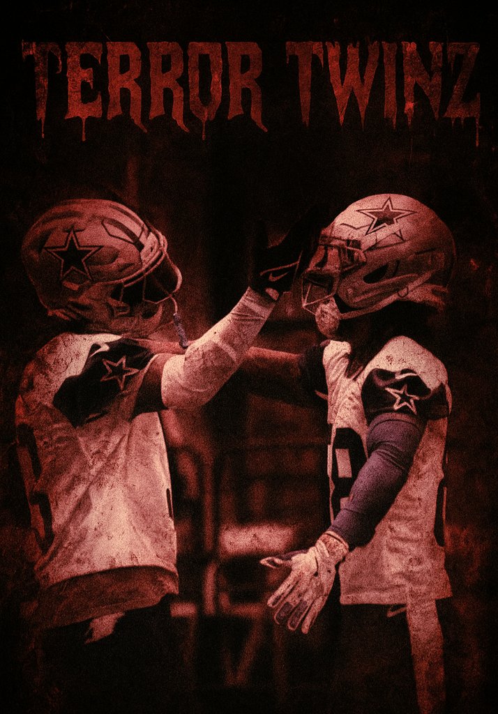 "Terror Twinz" are about to be a problem!!! <a href="/_CeeDeeThree/">CeeDee Lamb</a> 

Another edit for #CowboysNation! 

#DallasCowboys