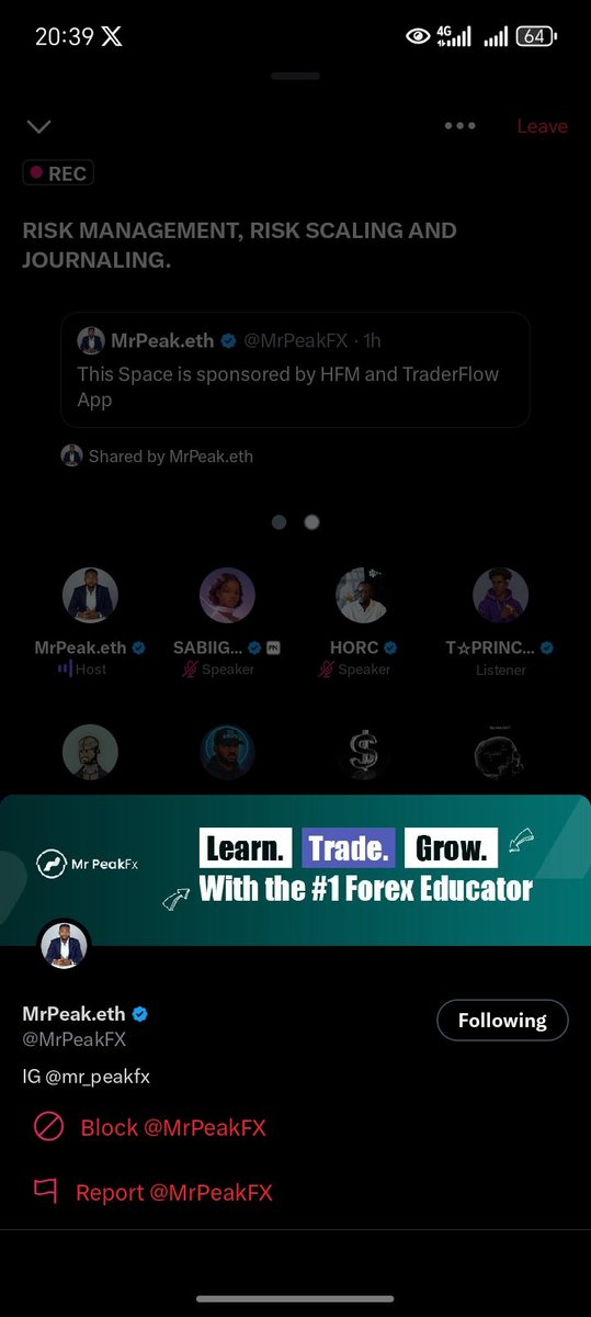Tee_altosax's tweet photo. @MrPeakFX @Kecyy @midrizzy1 @Starr_gael @HORCSTUDIIO @HFM_Nigeria @Traderflow_app https://t.co/KPhefPVPW5