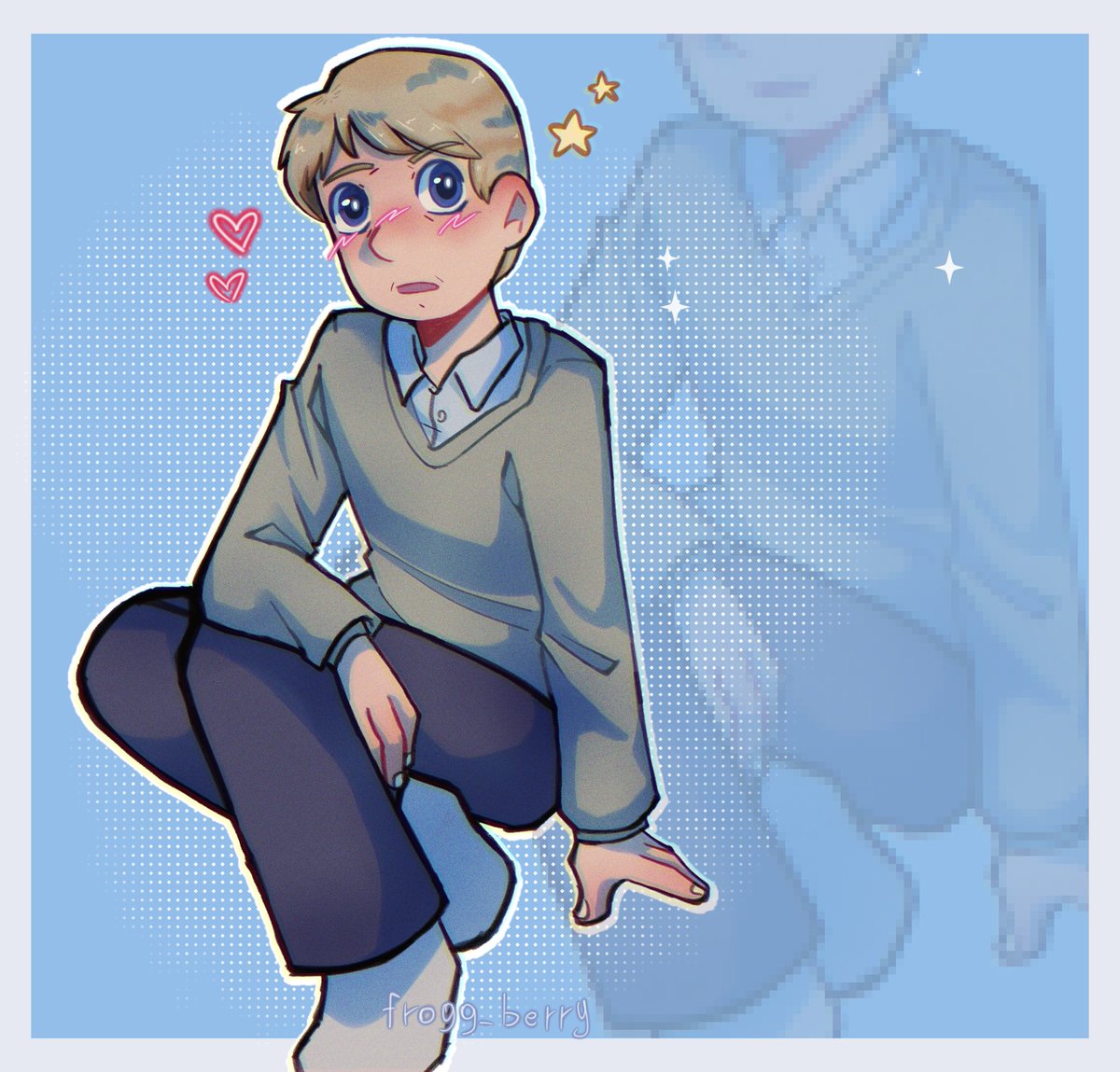 Frogg_berry's tweet image. My baby boy Watson 🩵 

#Sherlock #sherlockbbc #johnwatson