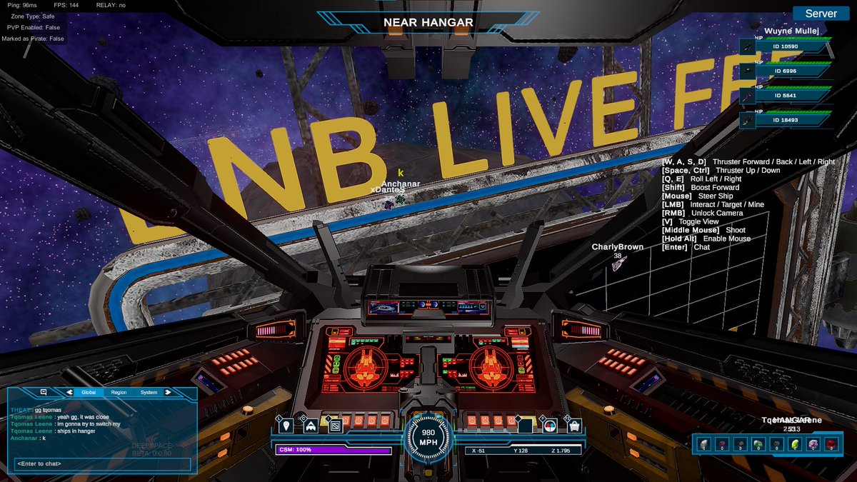 Come play the latest build via the launcher download now at app.DEEPSPACE.game/play!

Thanks for attending the quick AMA ingame today. Hop in and play now! 

All attendees who came will receive a substantial $DPS airdrop. Also, all users to login to the game between today to the