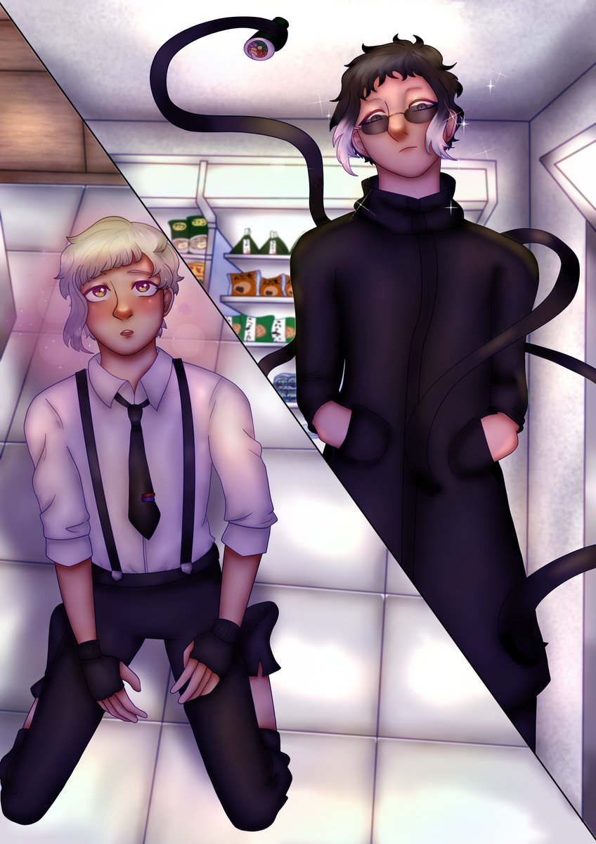 Here is my participation for this year's big bang! I had the luck to illustrate a fic from the amazing <a href="/Sticky_Rice94/">Sticky_Rice94🔞</a> ! Please go read it, you'll love it!! 

#sskkbb #sskkbb2025 <a href="/sskkbigbang/">☆ SSKKBB ☆ @ Part 1 Sign-Up</a>