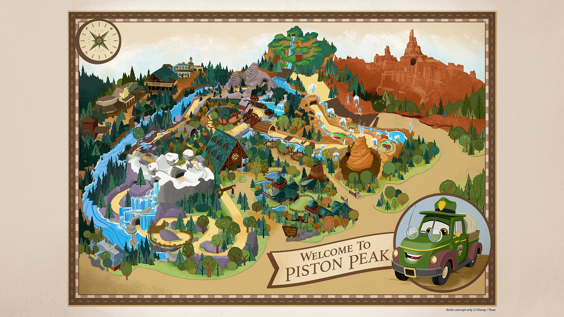 ディズニーセル画 Millennium milestones Welcoming a New Millennium