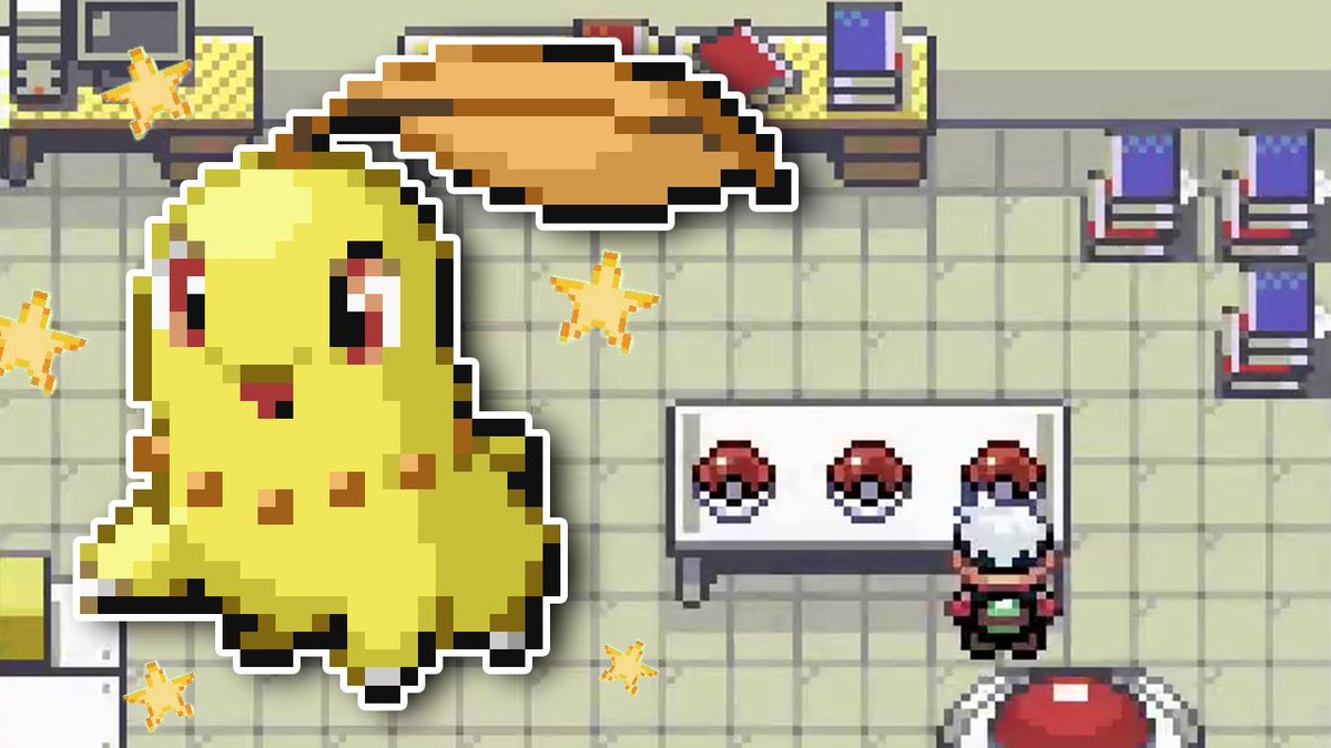 The video for my Shiny Chikorita in Emerald ✨