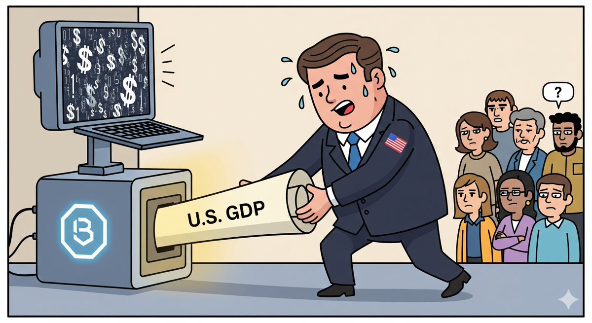 carolgtasama's tweet image. ¡El PIB de EE. UU. en la Blockchain: ¿Howard Lutnick es el nuevo superhéroe de la transparencia o solo necesita más café? 😅¡Atención, comunidad #LegalFintech! 🚀 El Secretario de Comercio de EE. UU., Howard Lutnick, ha hecho historia al publicar los datos del PIB en blockchain.