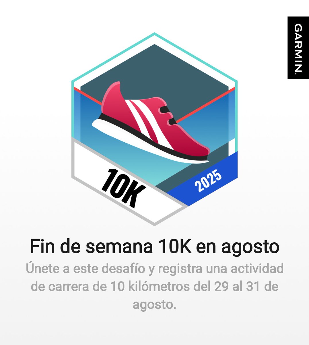 He ganado una medalla en Garmin Connect. #garmin #beatyesterday