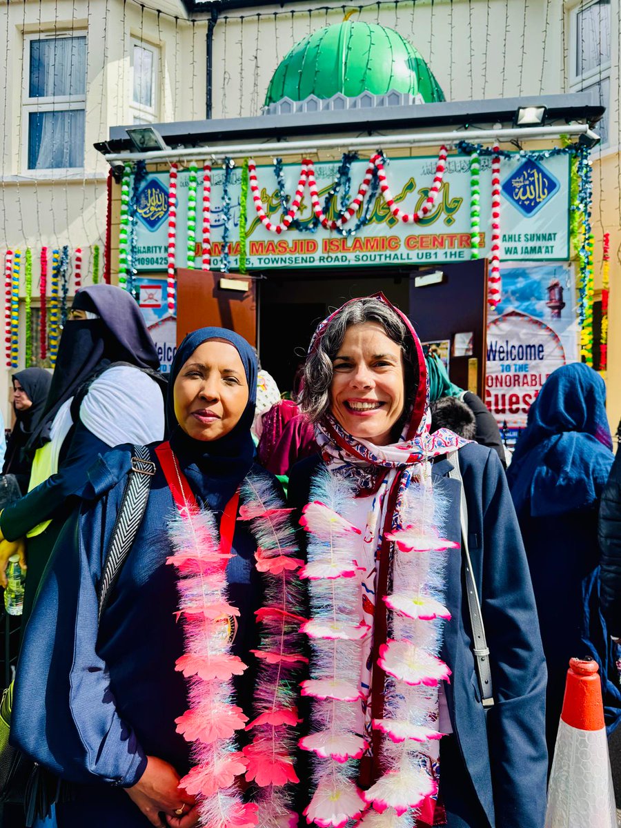 The Deputy Mayor of Ealing celebrated Eid Milad at the Jamia Masjid Islamic Centre Southall