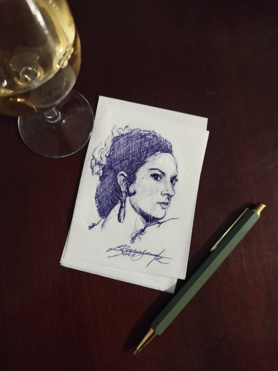 "A tu vera, siempre a la verita tuya, siempre a la verita tuya, hasta que por ti me muera"

Lola Flores ✍🏻

#ServilletasconArte #Servilleteando