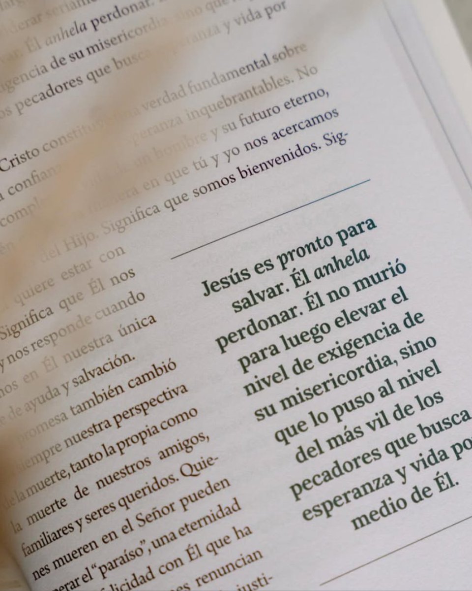 💫💖Porque no importa cómo lo concibas... Jesús siempre es más. Incomparable 👉portavoz.com/incomparable-j…

Fotos de <a href="/PuraVidaBooks/">Pura Vida Books</a> 

#EditorialPortavoz #NancyDeMossWolgemuth <a href="/sepasocial/">Sepasocial</a>