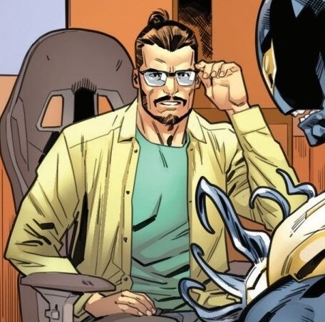 Where are my manners? My name is Paul Rabin. I'm considered to he the smartest man alive in my universe. It's an honor to meet you, Starfire.