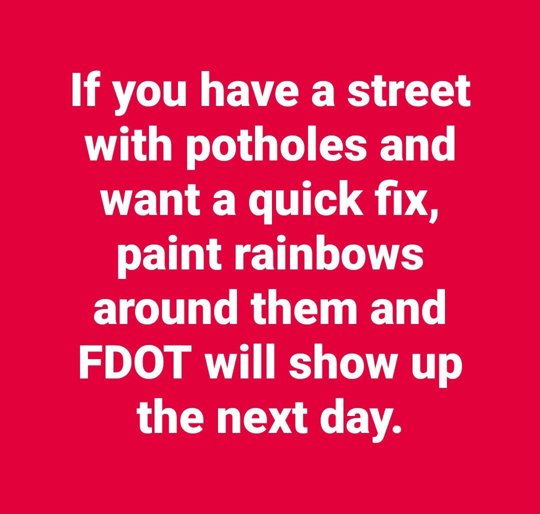 Florida friends know what's up.