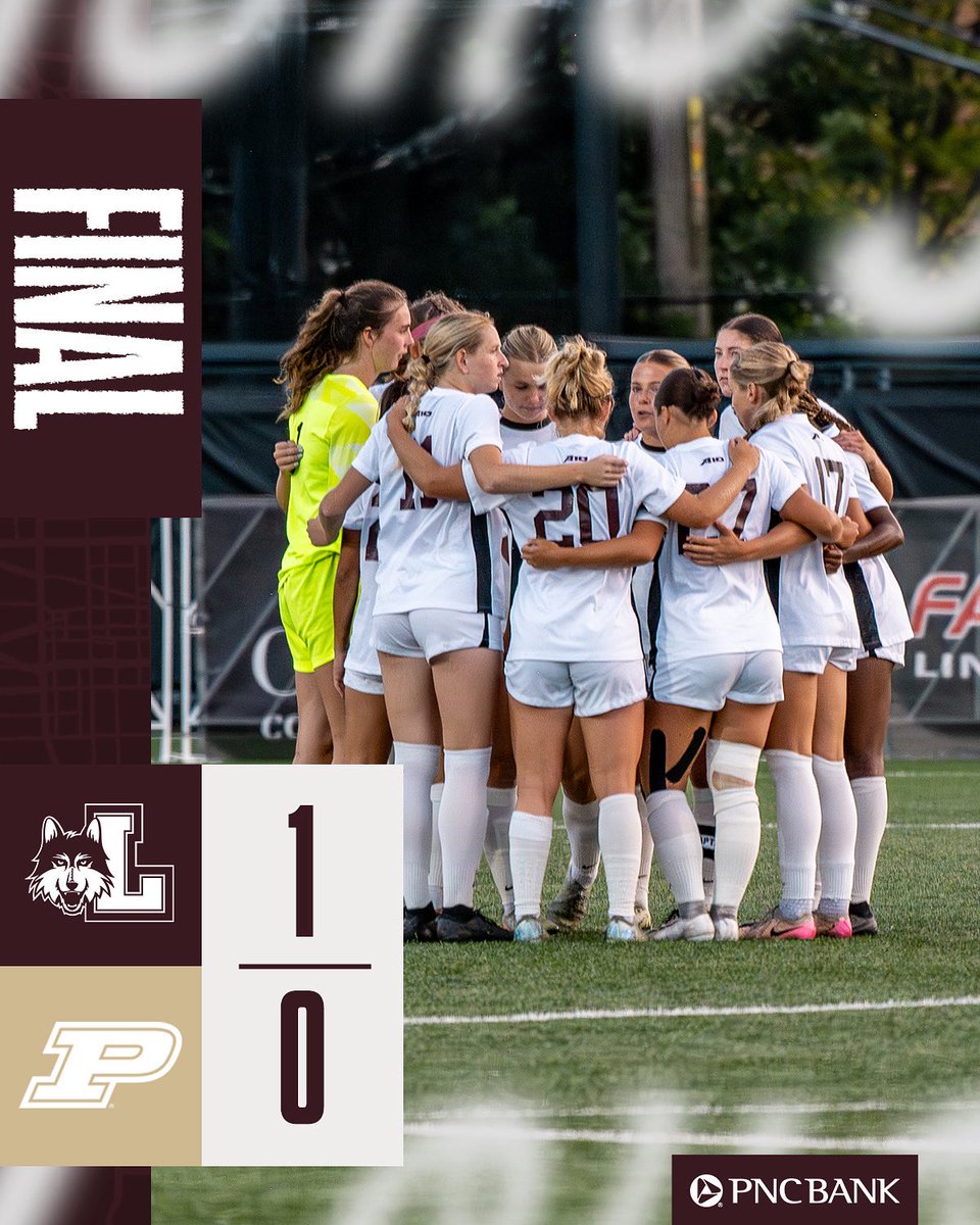 B1G WIN !!!! 

Ramblers def. Boilermakers for the first time in program history ‼️