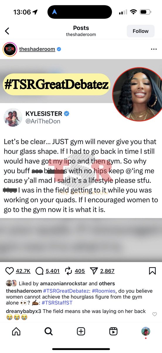 Nissafitt's tweet image. Hope this helps. “Buff ass bitches with no hips” but if you don’t agree, I don’t care, do what works for you.