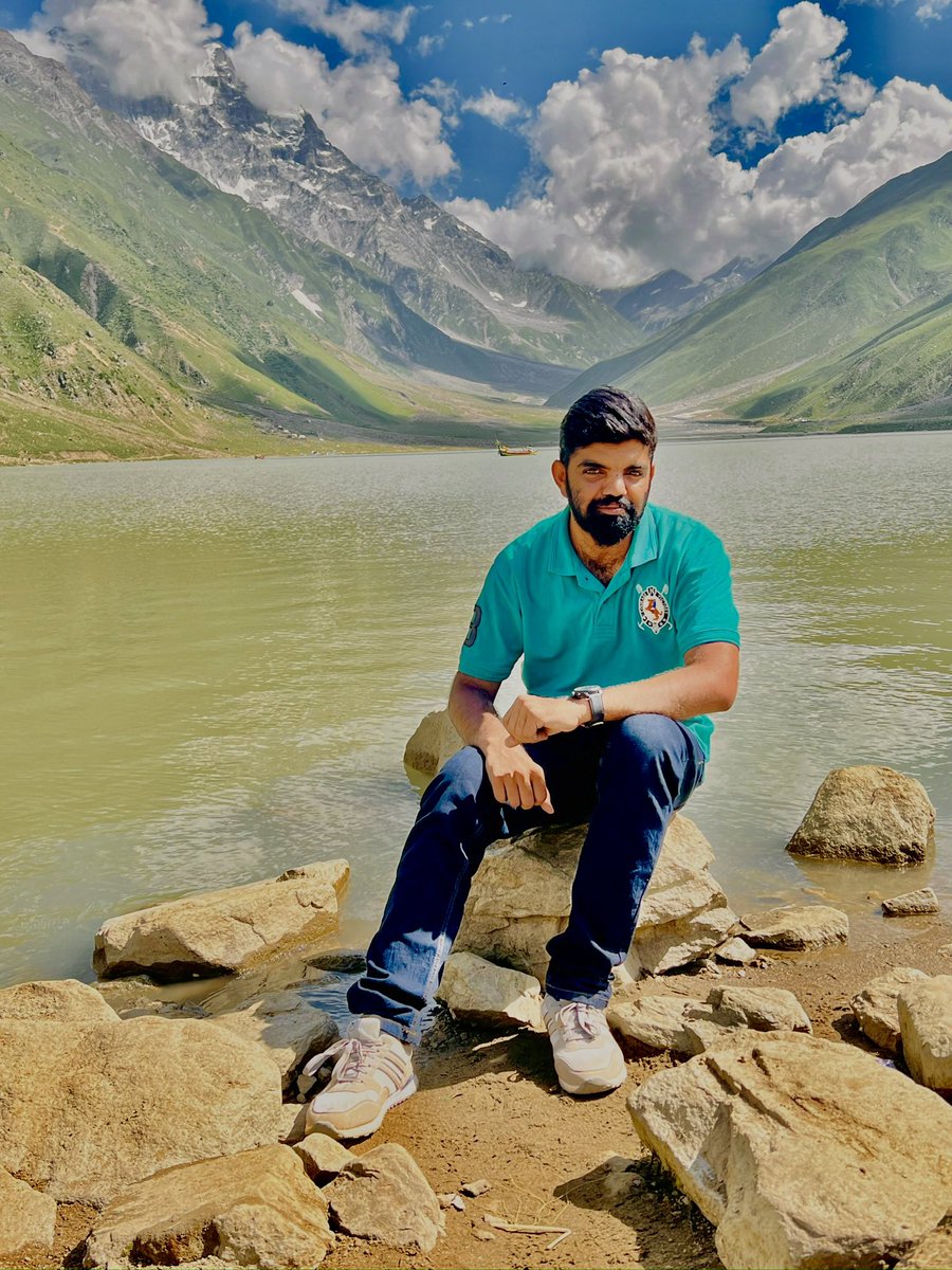 ✨ Lost in the beauty of nature 🌿🏔️ Standing by the magical waters of Lake Saif ul Malook, where the mountains kiss the sky and peace finds your soul 💙✨

#SaifUlMalook #HeavenOnEarth #NatureVibes #MountainMagic #TravelDiaries #NaturePhotography #PakistanDiaries