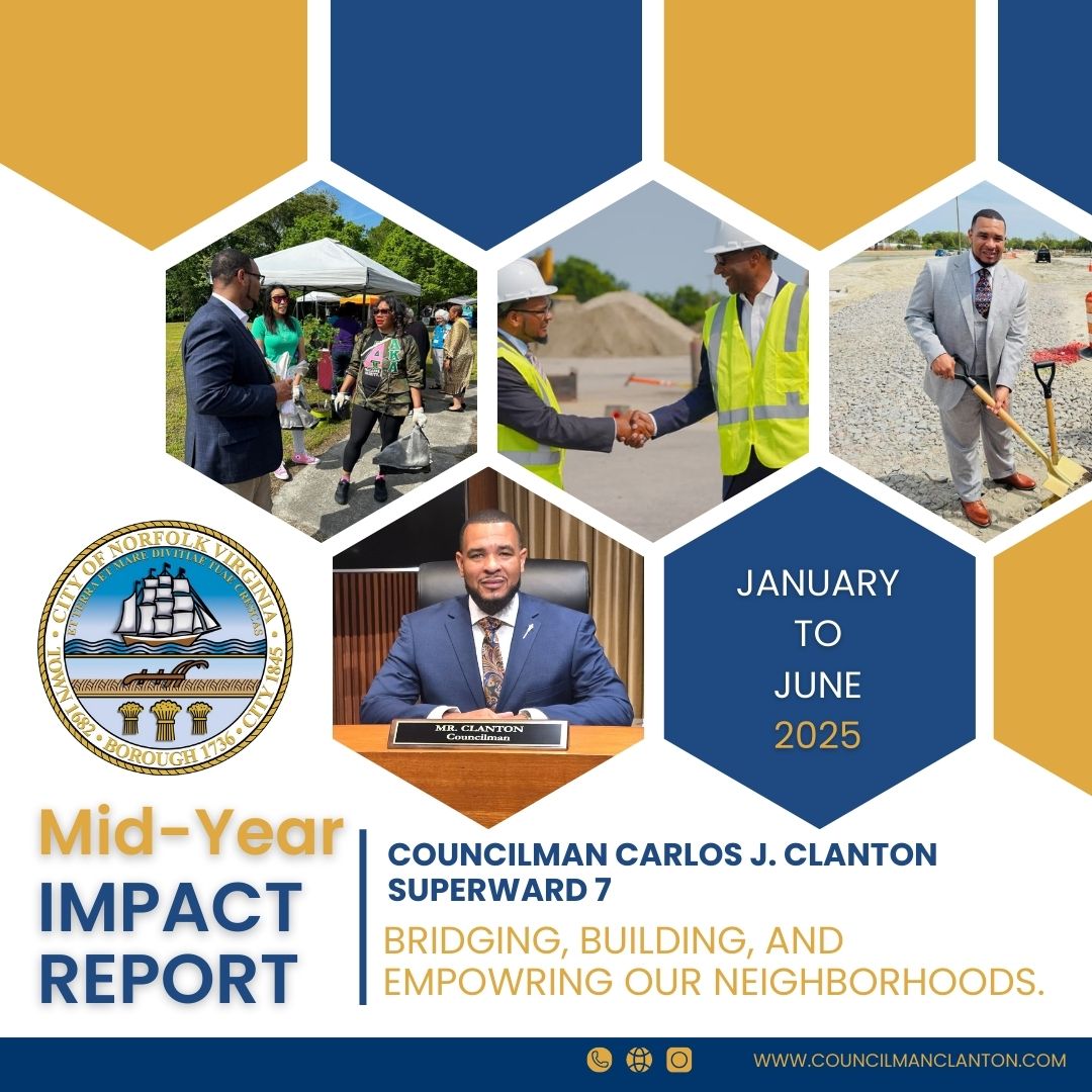 Carlos Clanton for Norfolk City Council tweet media