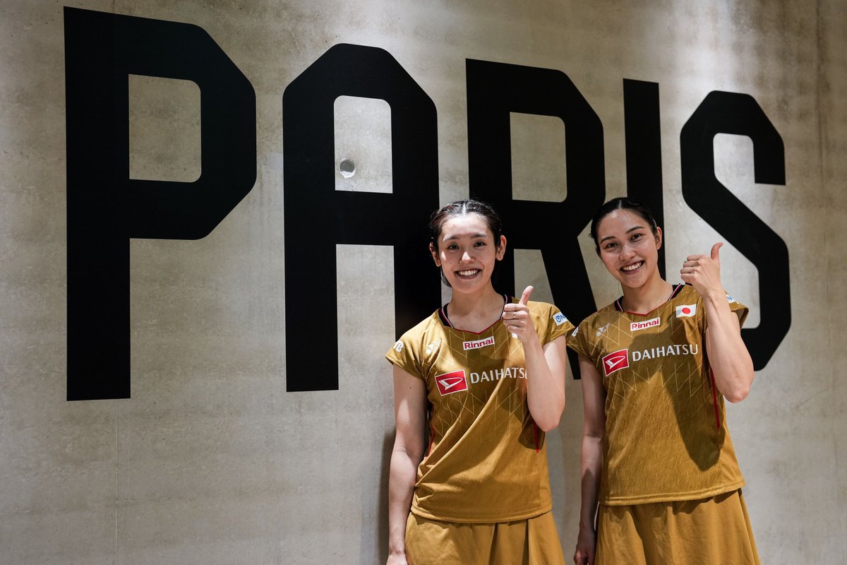 世界選手権バドミントン2025🇫🇷
この経験を忘れずに、次は自分たちが、という覚悟を持って頑張ります。応援ありがとうございました！！

#badmintonphoto