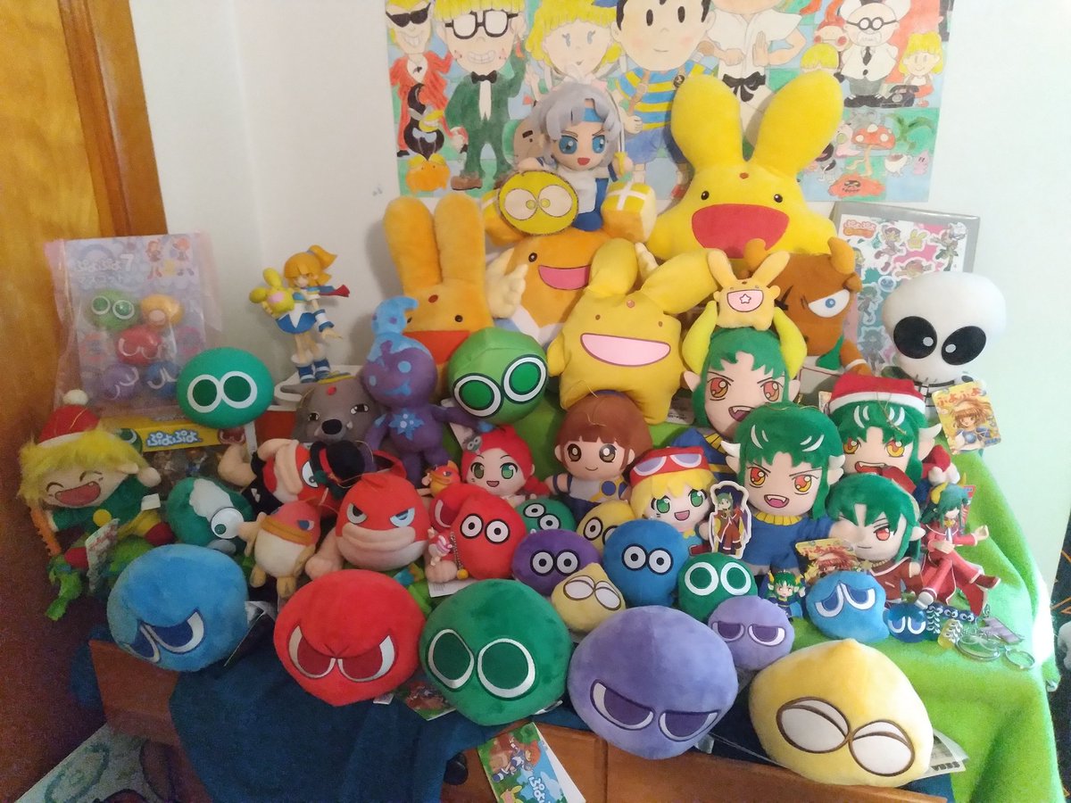 Current Puyo Puyo Collection (not including clothes)