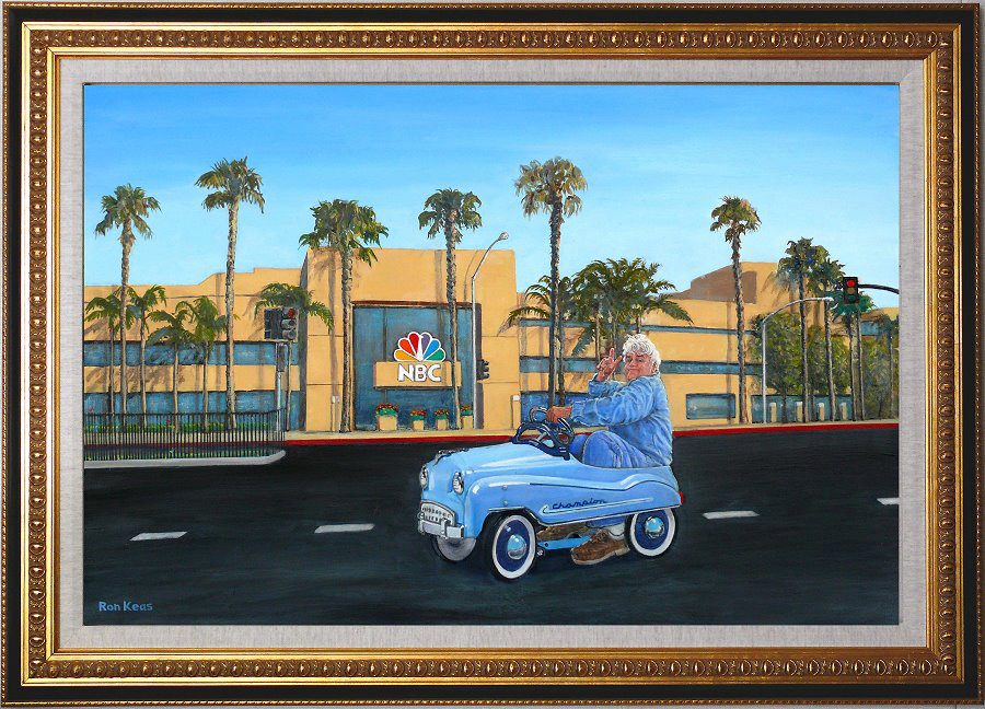 RonKeas's tweet photo. @jayleno Oil painting of Jay Leno leaving NBC, 
by Ron Keas
https://t.co/lmGbUgqY0A https://t.co/6yDKfcXGvo