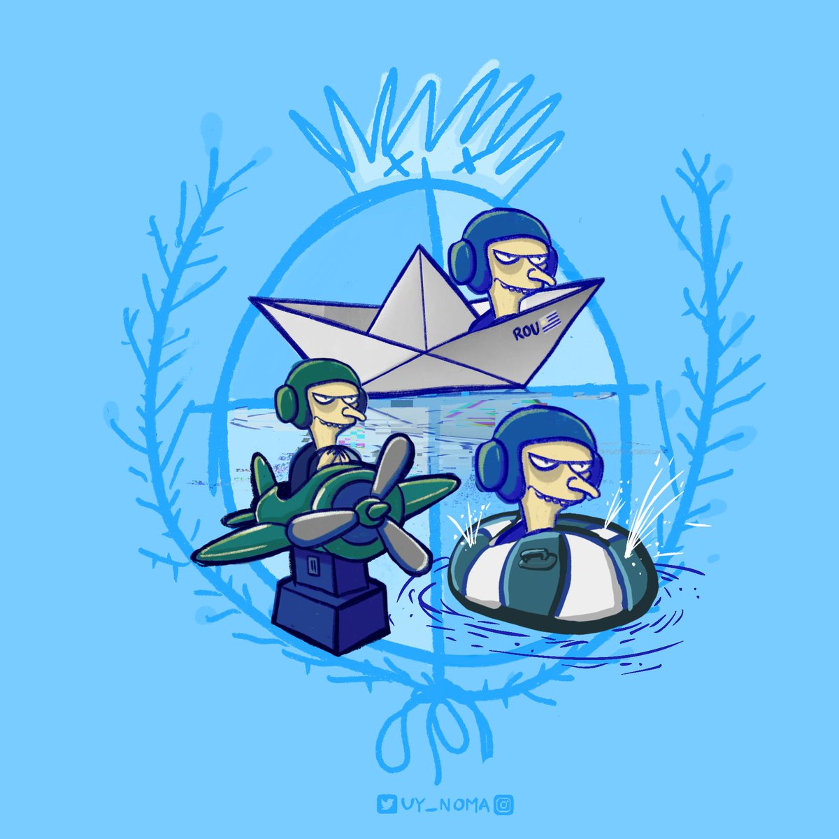 Lanchas, aviones y gomones, 100 % efectividad.
Gracias Sr Burns