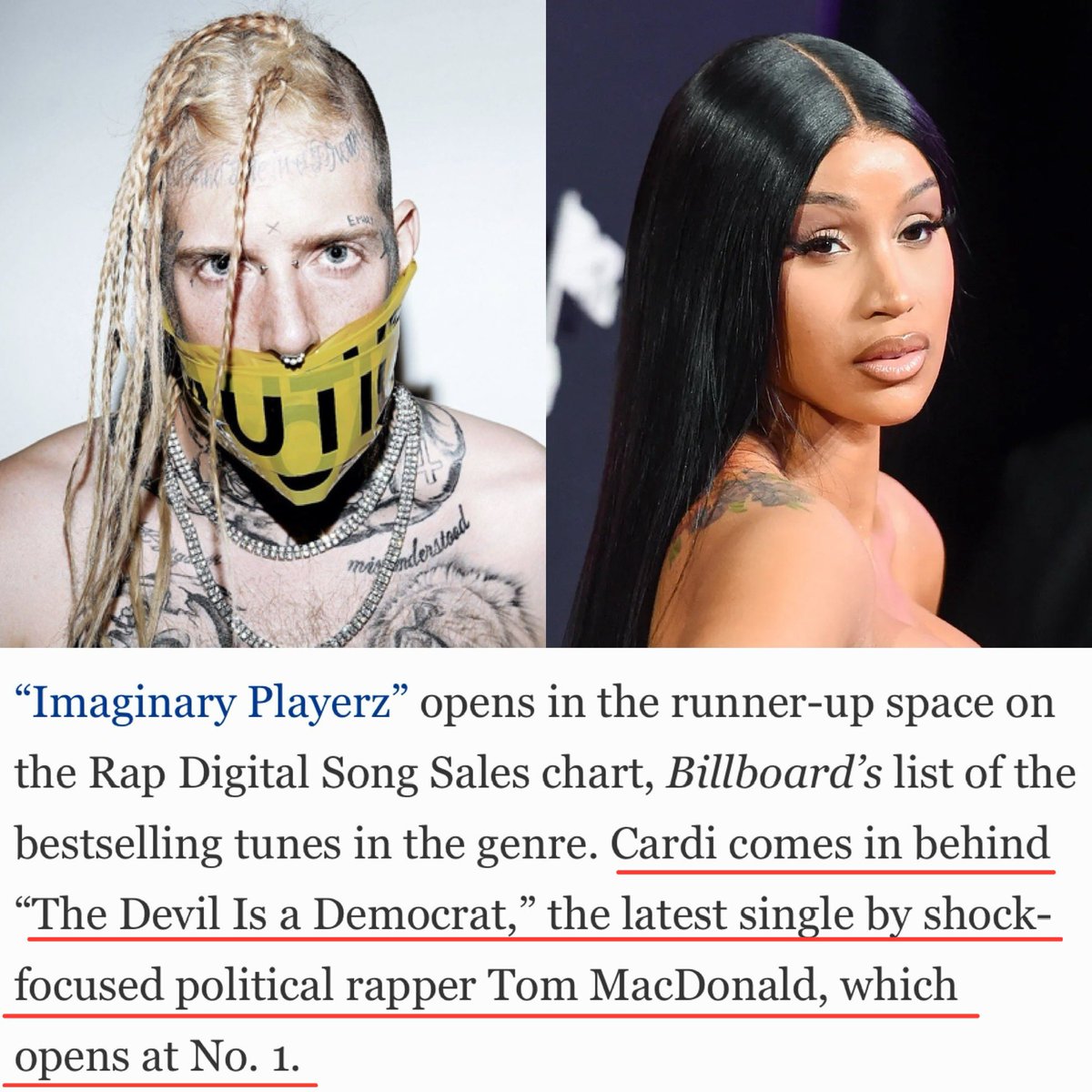 FORBES MAGAZINE!!! 🔥 Cardi gotta be pulling her hair out!!! Screw the music industry. Let’s gooooo!