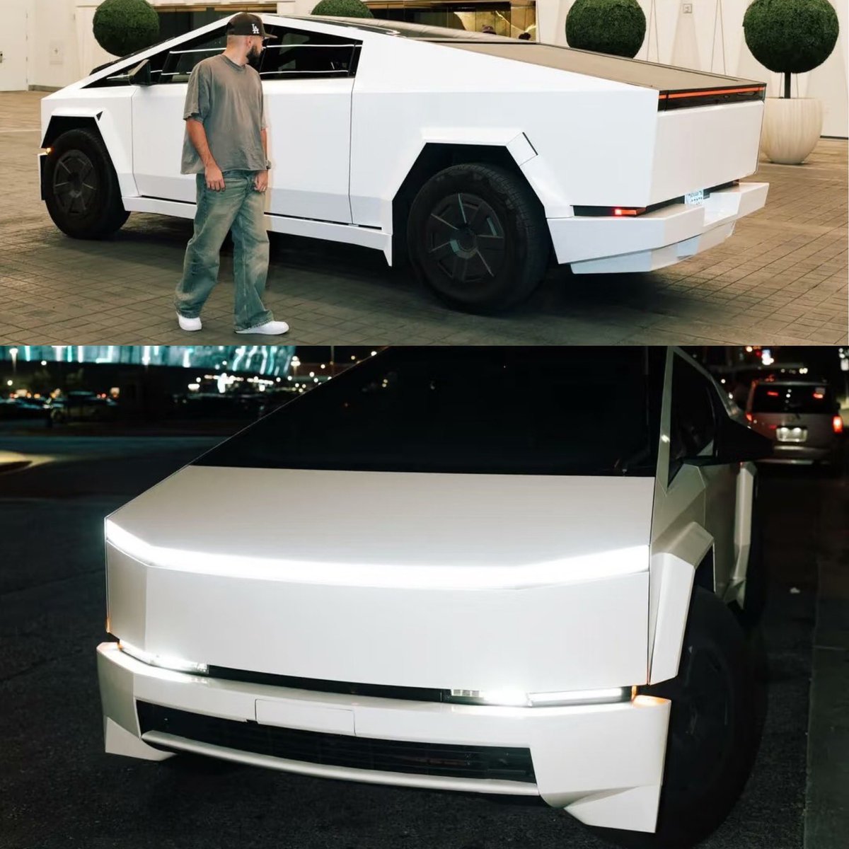 The white Cybertruck of <a href="/moriormero/">mario</a>