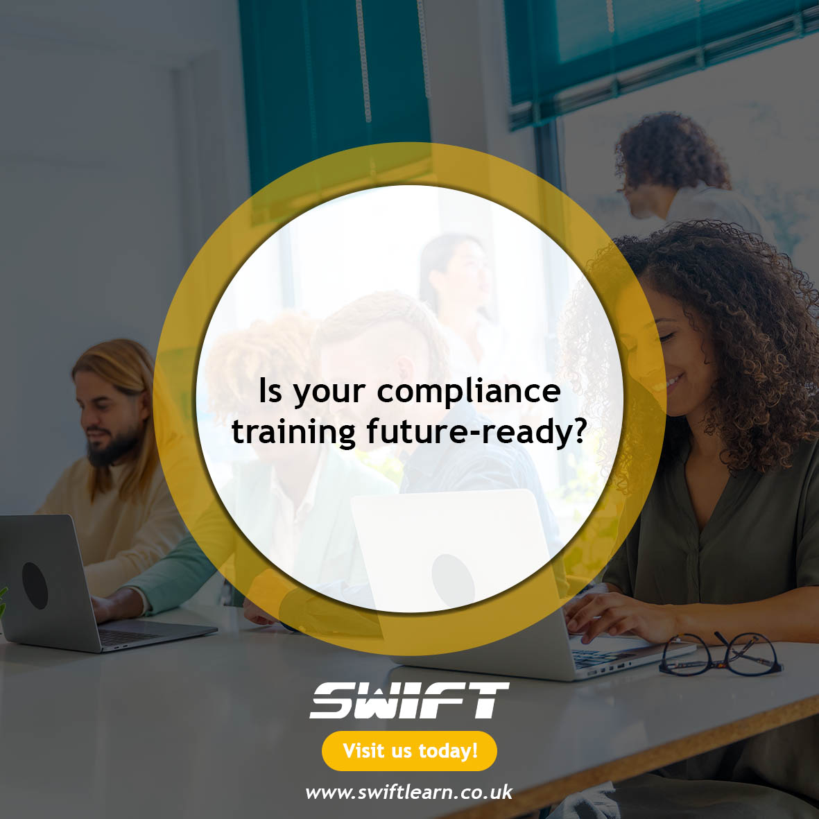 swift_learn1's tweet image. Don’t fall behind. Get engaging, modern courses your team will actually complete. See our library: swiftlearn.co.uk/courses
#ComplianceTraining #DigitalLearning #CorporateTraining #SwiftLearn