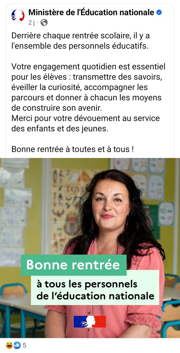 Dévouement ???
#profs

Mais alors, pourquoi écarter les profs du régime indemnitaire qu'ont tous les fonctionnaires d'état ?

Ils sont moins dévoués, impliqués, respectables... ?
<a href="/education_gouv/">Ministère Éducation nationale</a>