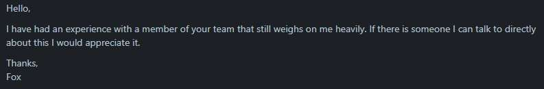 <a href="/VRChat/">VRChat</a> #VRChat #Furality
🧵Furality Director: Known Pedophile!🧵

Leaked internal documents attached in thread.

Director Brimstone had been reported in March, but [allegedly] Furality Management did nothing until the week their team found out!

What do you think?

THREAD
⬇️⬇️