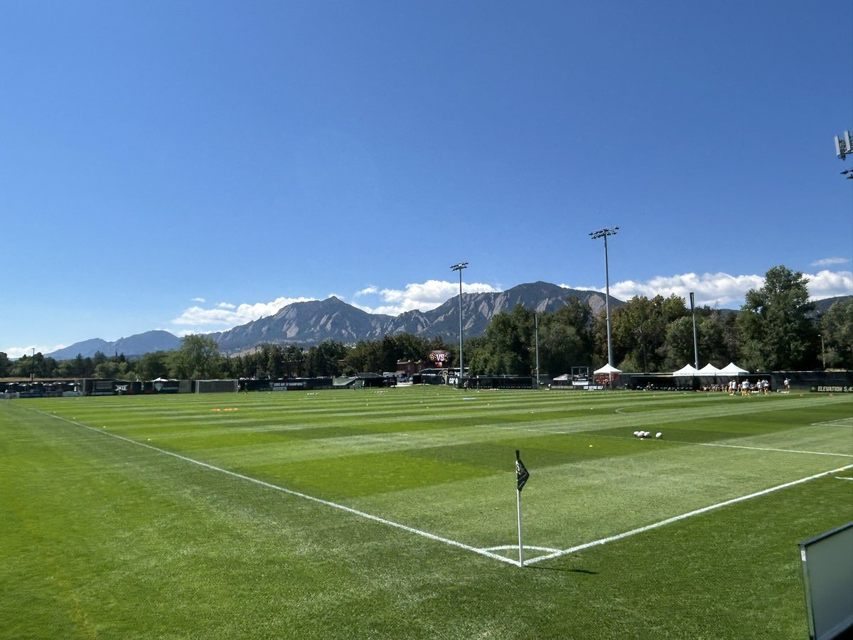 CU Sports Turf (@cubuffsturf) on Twitter photo From football Friday to fútbol Sunday, <a href="/CUBuffsSoccer/">Colorado Buffaloes Soccer</a> caps off 7/7 home games this month against <a href="/wyosoccer/">Wyoming Cowgirl Soccer</a>. Field has held up well going from 100 degree heat to 6 days of rain in a literal week. Sko buffs From football Friday to fútbol Sunday, <a href="/CUBuffsSoccer/">Colorado Buffaloes Soccer</a> caps off 7/7 home games this month against <a href="/wyosoccer/">Wyoming Cowgirl Soccer</a>. Field has held up well going from 100 degree heat to 6 days of rain in a literal week. Sko buffs