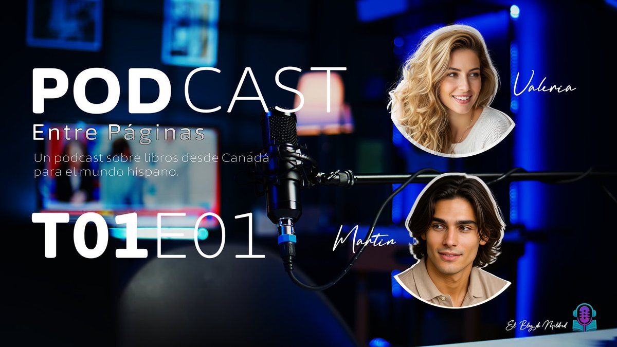 elblogdemildred's tweet image. 🚀¡Ya está disponible el primer episodio de nuestro nuevo podcast Entre Páginas!

En este estreno conversamos y compartimos impresiones sobre la fascinante novela Project HailMary de Andy Weir.

📍 YouTube 👉 youtu.be/T5tGC_9Yol8
🎧 Spotify open.spotify.com/show/4bz2clOCk…