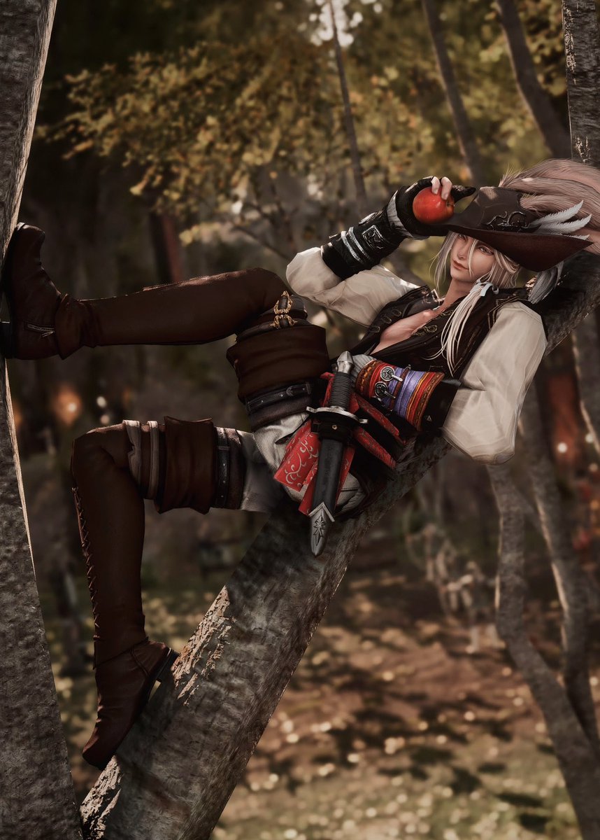 ❧ Shirking Work ❧ 

 #ffxiv #gposers #maleviera