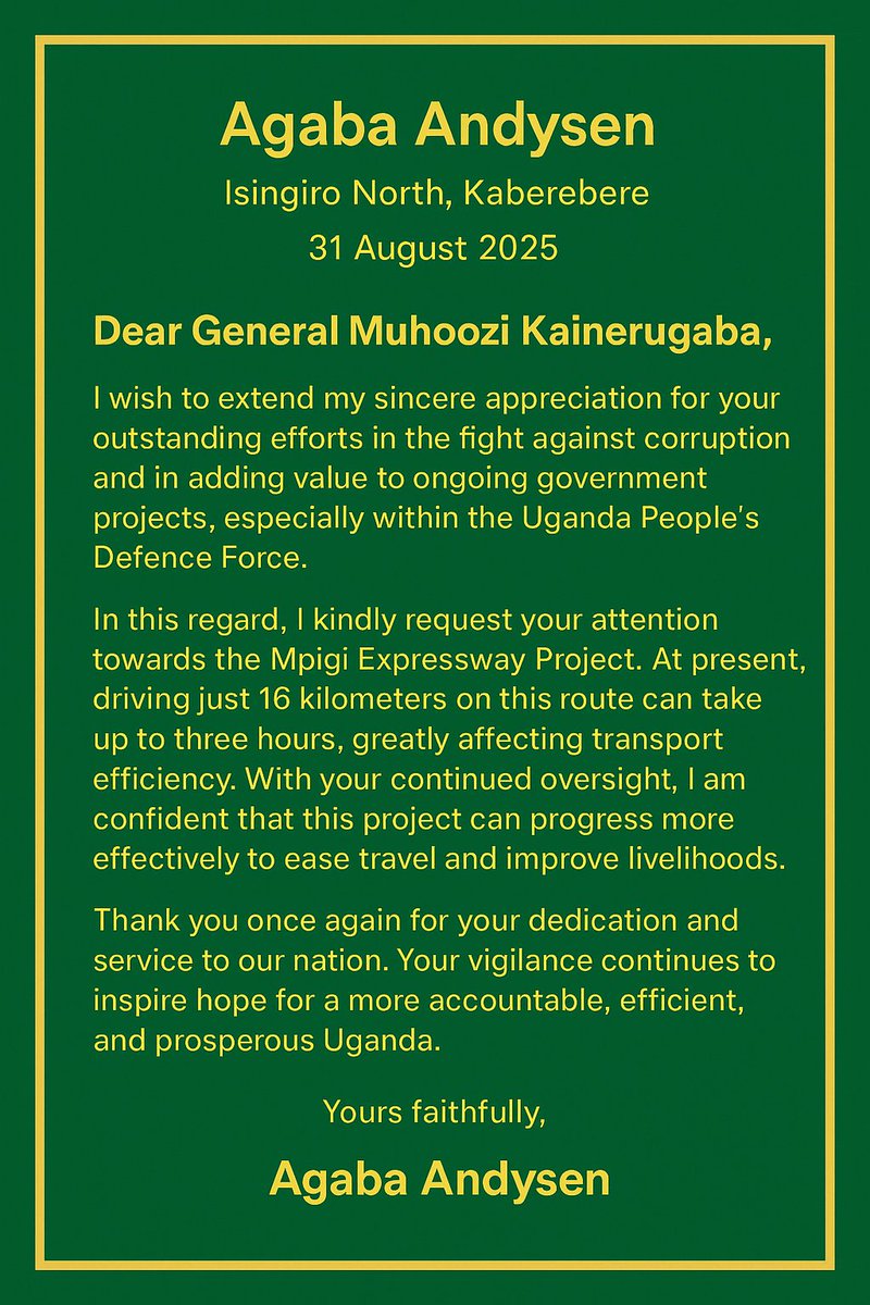 Andysen Agaba (@andysen18) on Twitter photo Let's endeavour to give credit where its due
<a href="/AndrewMwenda/">Andrew M. Mwenda</a> <a href="/nbstv/">NBS Television</a> <a href="/JanetMuseveni/">Janet K Museveni</a> Let's endeavour to give credit where its due
<a href="/AndrewMwenda/">Andrew M. Mwenda</a> <a href="/nbstv/">NBS Television</a> <a href="/JanetMuseveni/">Janet K Museveni</a>