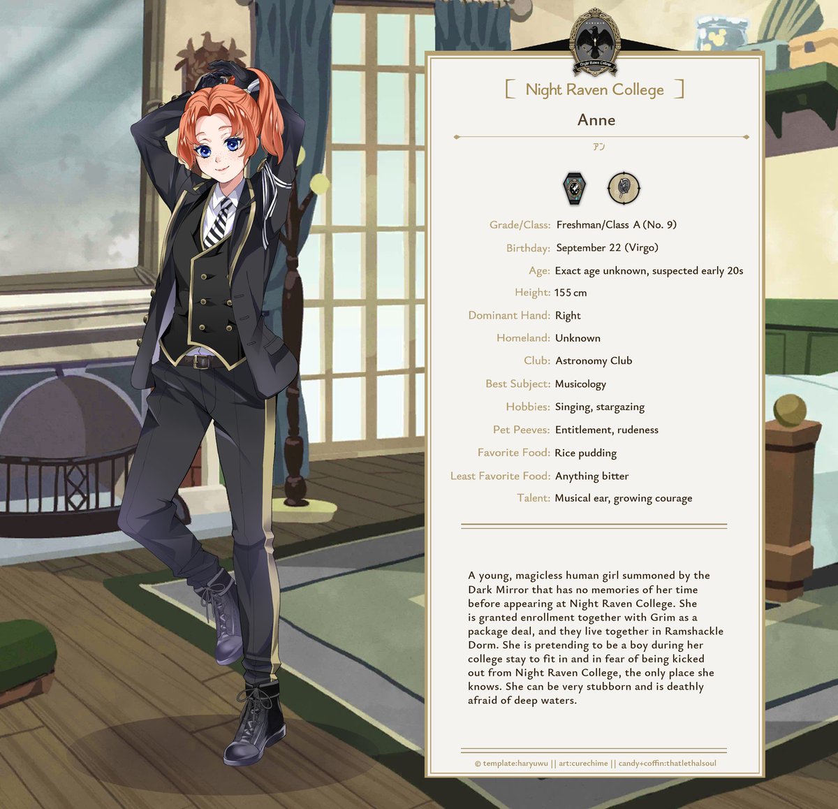 ruinsoflemuria's tweet image. Better late than never!

✯‧･ﾟ
#twstoc #twst_oc #twstyume