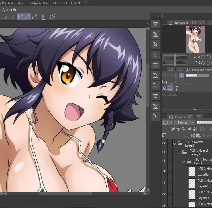 I'm almost finished with this Pepperoni illustration for her birthday! 🍕

#garupan 
#ガルパン