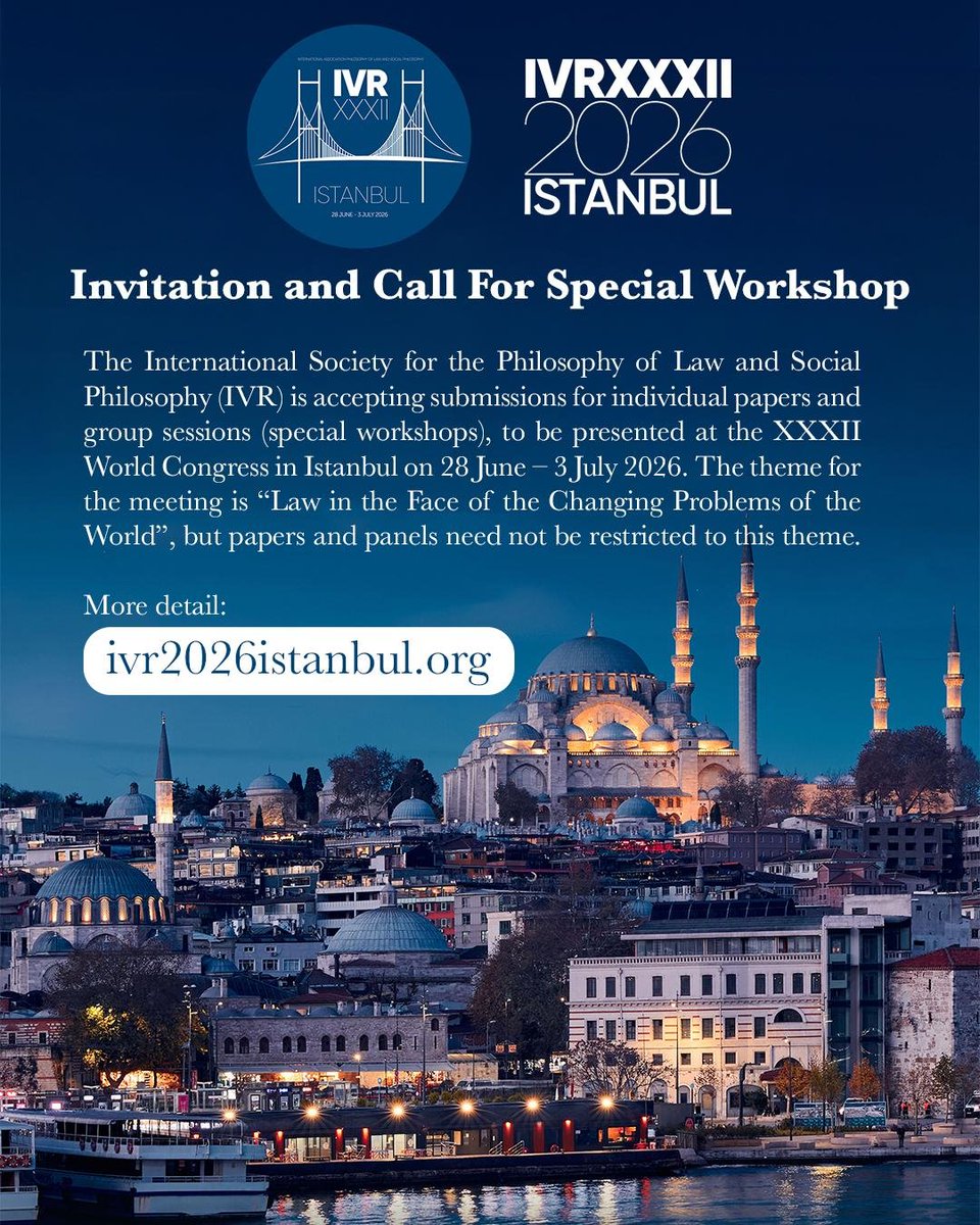 IVR 2026 Istanbul (@ivr2026istanbul) on Twitter photo 
