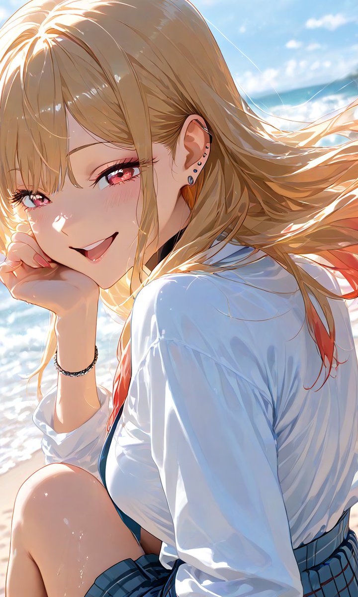 ケツ曜日の朝です🎵
皆様、おはようございます💕💖
#pixai #喜多川海夢
