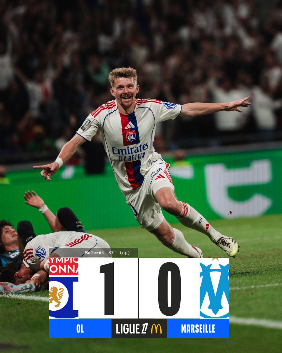 Ligue1's tweet image. L'OLYMPIQUE EST 🔴🔵

#OLOM
