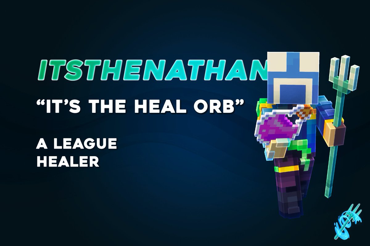He is prepared for playoffs, he is our healer, he is THE Nathan!

"It's the heal orb"

Riptide will be facing Syndicate soon in the first round of playoffs 🌊