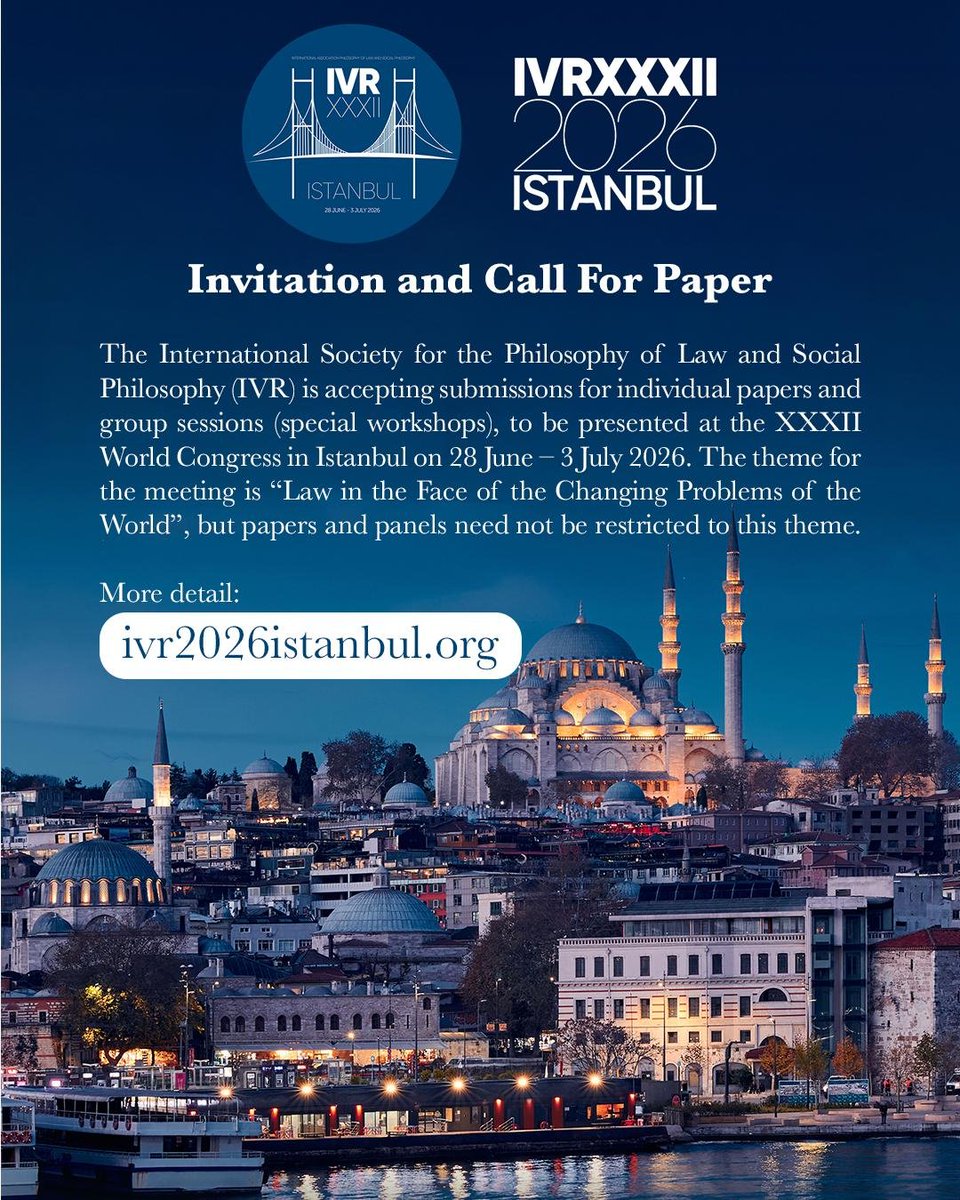 IVR 2026 Istanbul (@ivr2026istanbul) on Twitter photo 