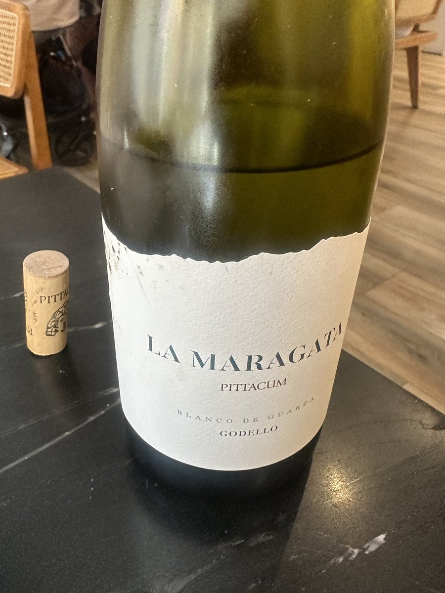 Vi na zo 🚀

La maragata 

[ Godello <a href="/BodegasPittacum/">Bodegas Pittacum</a> ]

#pecandopecando