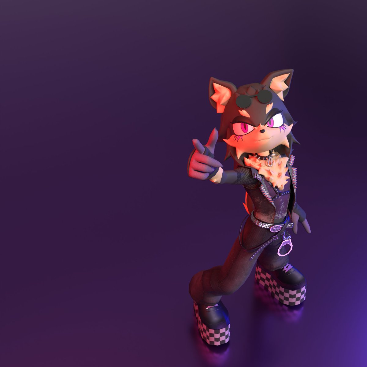 CoadaoModels's tweet image. I've finished my first Sonic OC!!! 
Also, go check out his Artstation profile, I have some details about the process of creation. And you can turn the model around, too!
artstation.com/artwork/nJX109
#vrchat #3D #sonic #sonicoc #OC #art #ocart