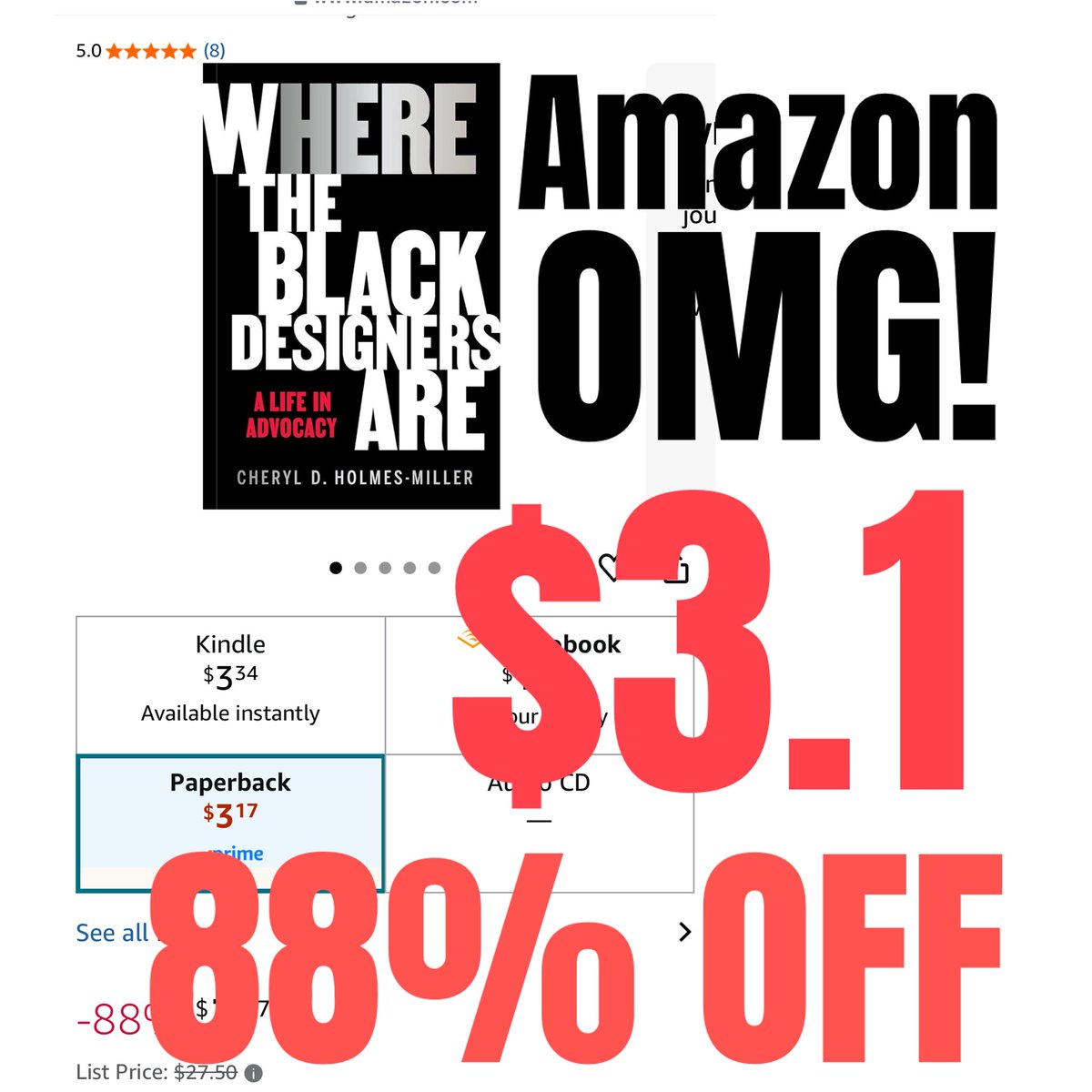 88% OFF! $3!

#graphicdesignhistory