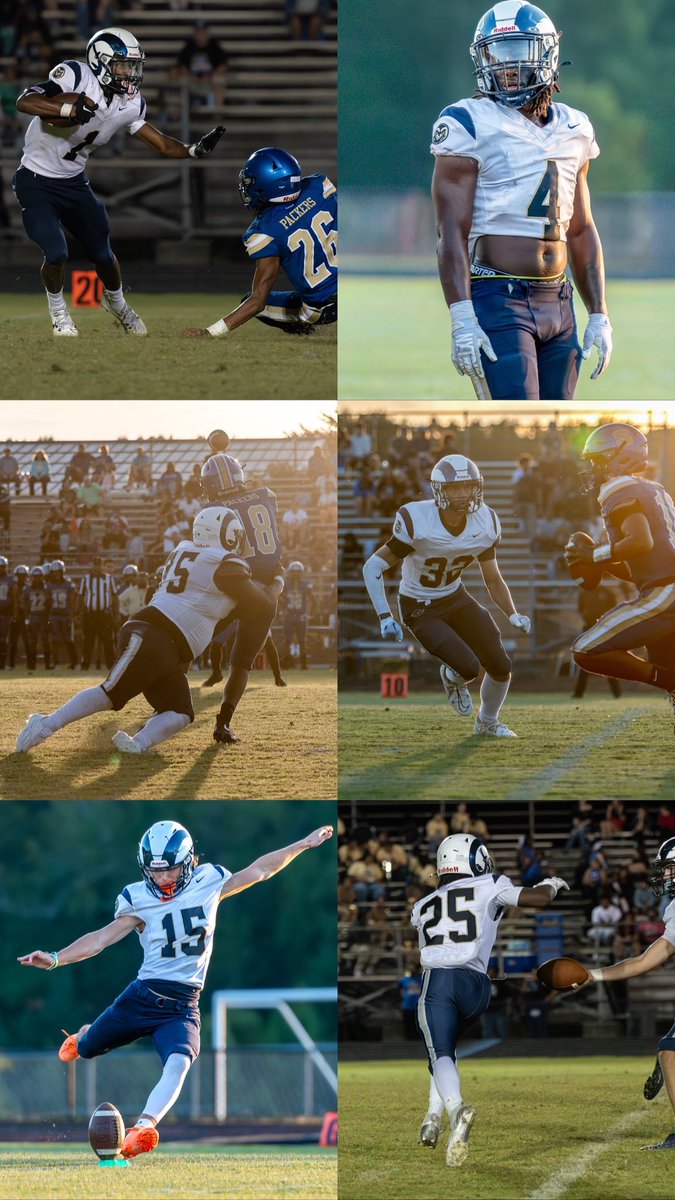 Players of the Week vs Smithfield 🐏🏈
Offense: Josh Simpson &amp; Breon Stokes
Defense: Mel Gray &amp; Hunter Miller
Special Teams: Aidan Gerda
Rookie of the Week: Izaiyah Gray