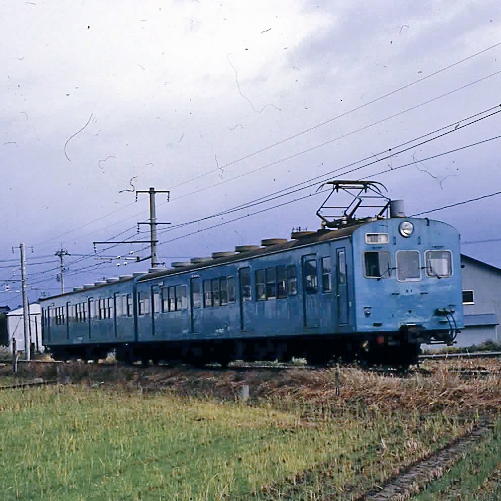 赤羽駅に進入するEF58牽引の寝台列車　色鉛筆画 手描き Nゲージ＞JR九州 ED76牽引 寝台特急『なは・あかつき