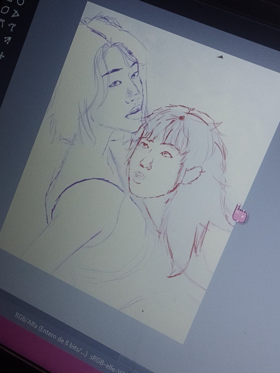 Genderbent hyunibini wip but artists-nim does not know basic anatomy or logical proportions