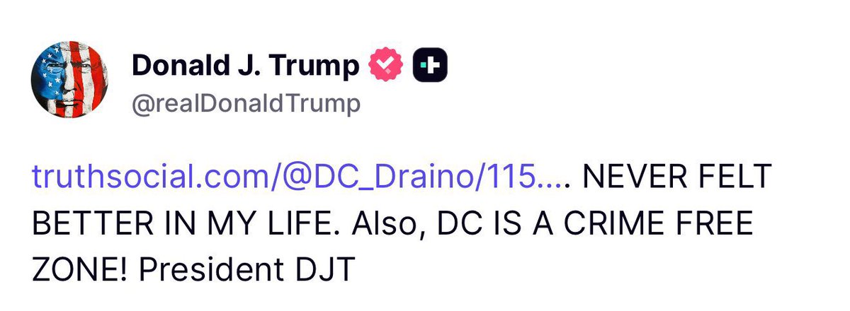 🚨Trump moments ago: “Never felt better in my life."

Ok, he must be seriously ill.